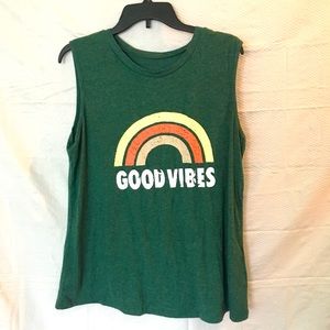 Women's Good Vibes Top Size: L